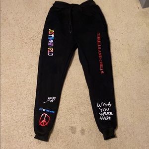travis scott astroworld sweatpants